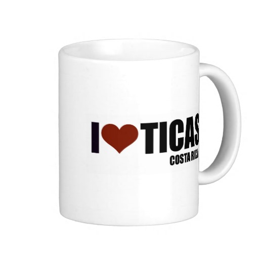 I Love Ticas Coffee Mug
